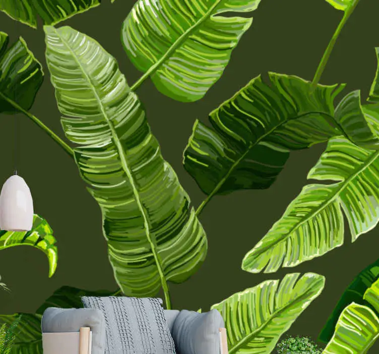 Lågt pris Fototapeter natur frodig grönska foliage